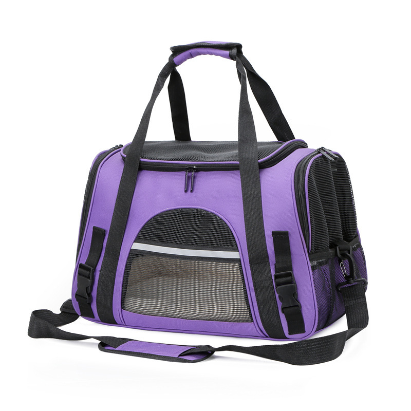 Pet Carrier Bag Travel Outdoor Bag For Dogs And Cats