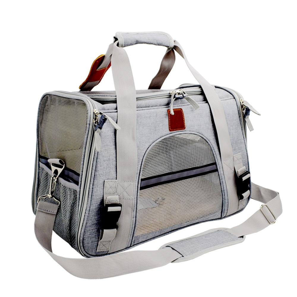Pet Carrier Bag Travel Outdoor Bag For Dogs And Cats